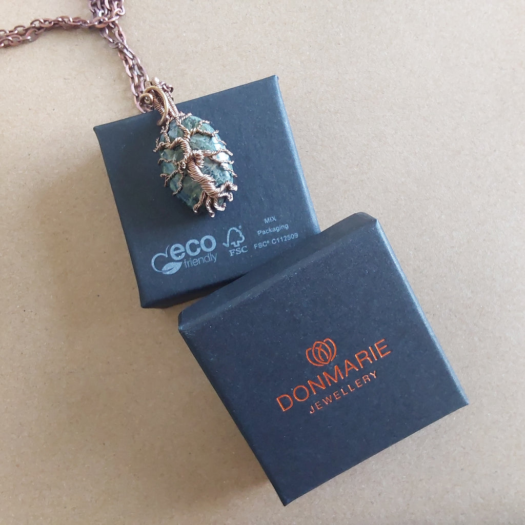 Kambaba Jasper Tree of Life pendant