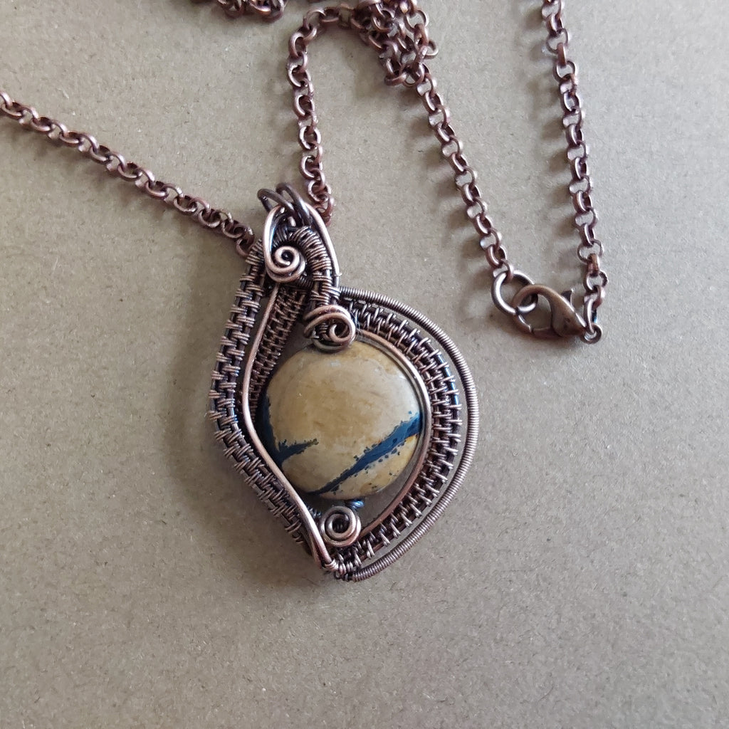 Cocoa Jasper pendant
