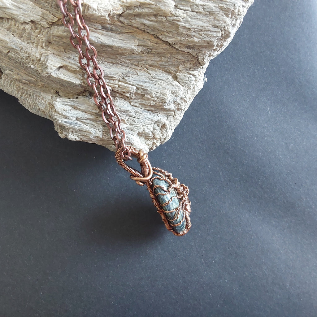 Kambaba Jasper Tree of Life pendant