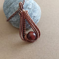 Red Tigers Eye pendant