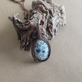 K2 Jasper cabochon pendant