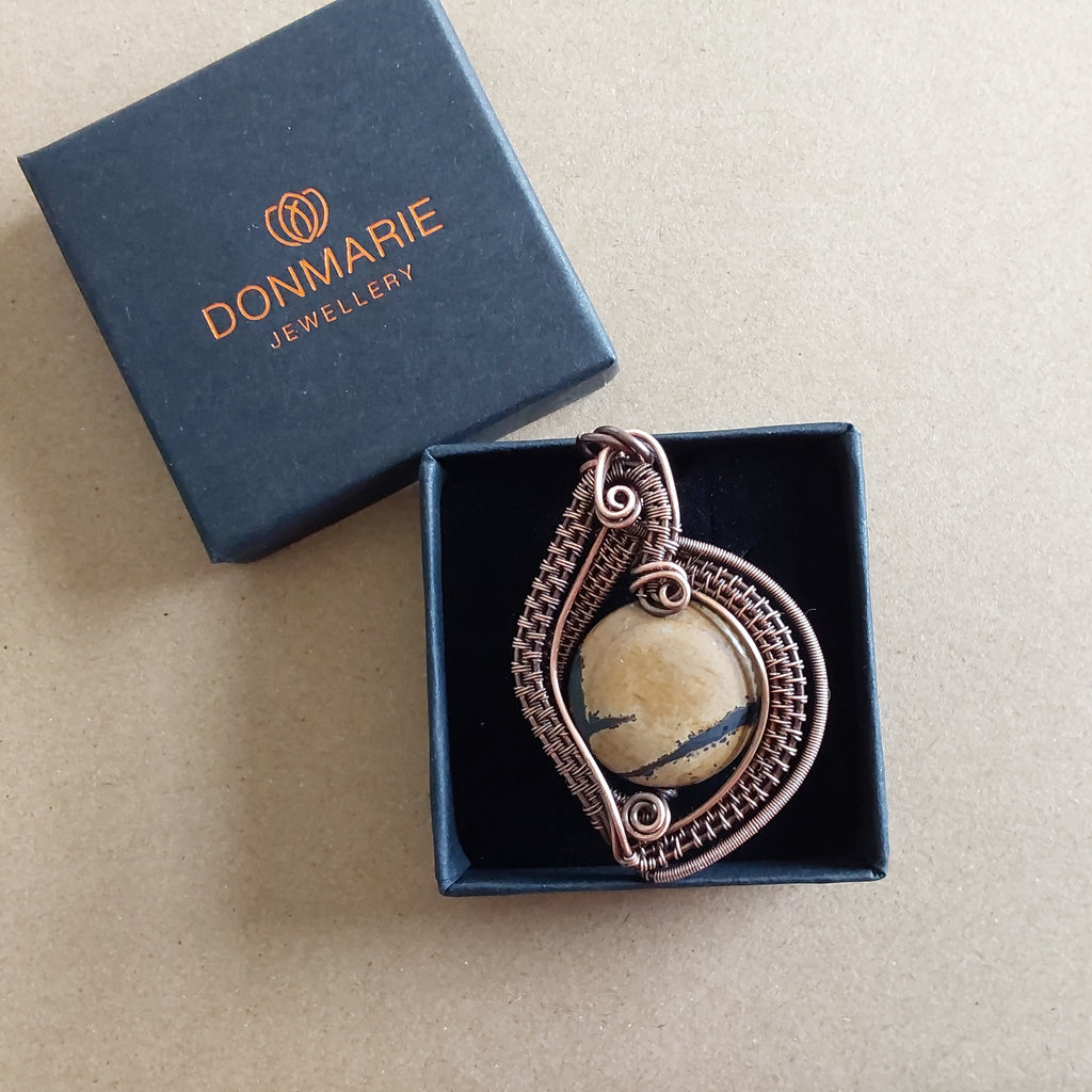 Cocoa Jasper pendant