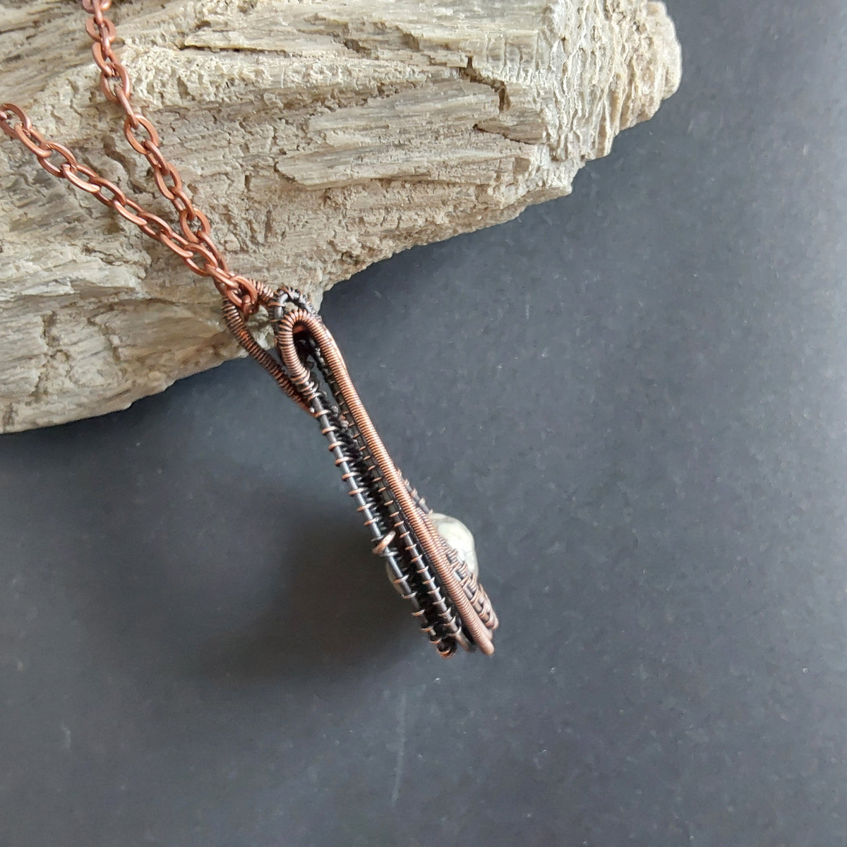 Fossil Jasper pendant