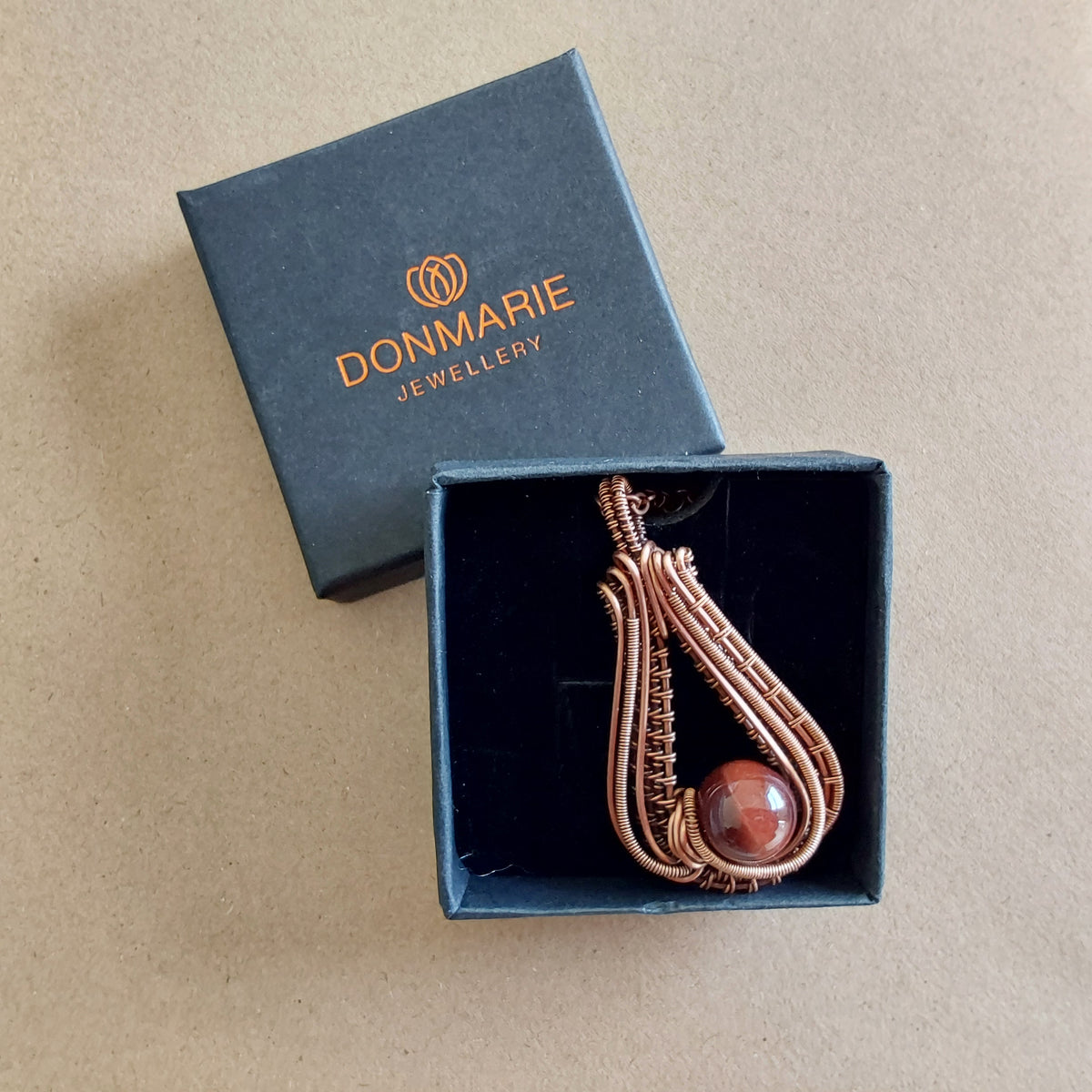 Red Tigers Eye pendant