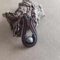 Fossil Jasper pendant