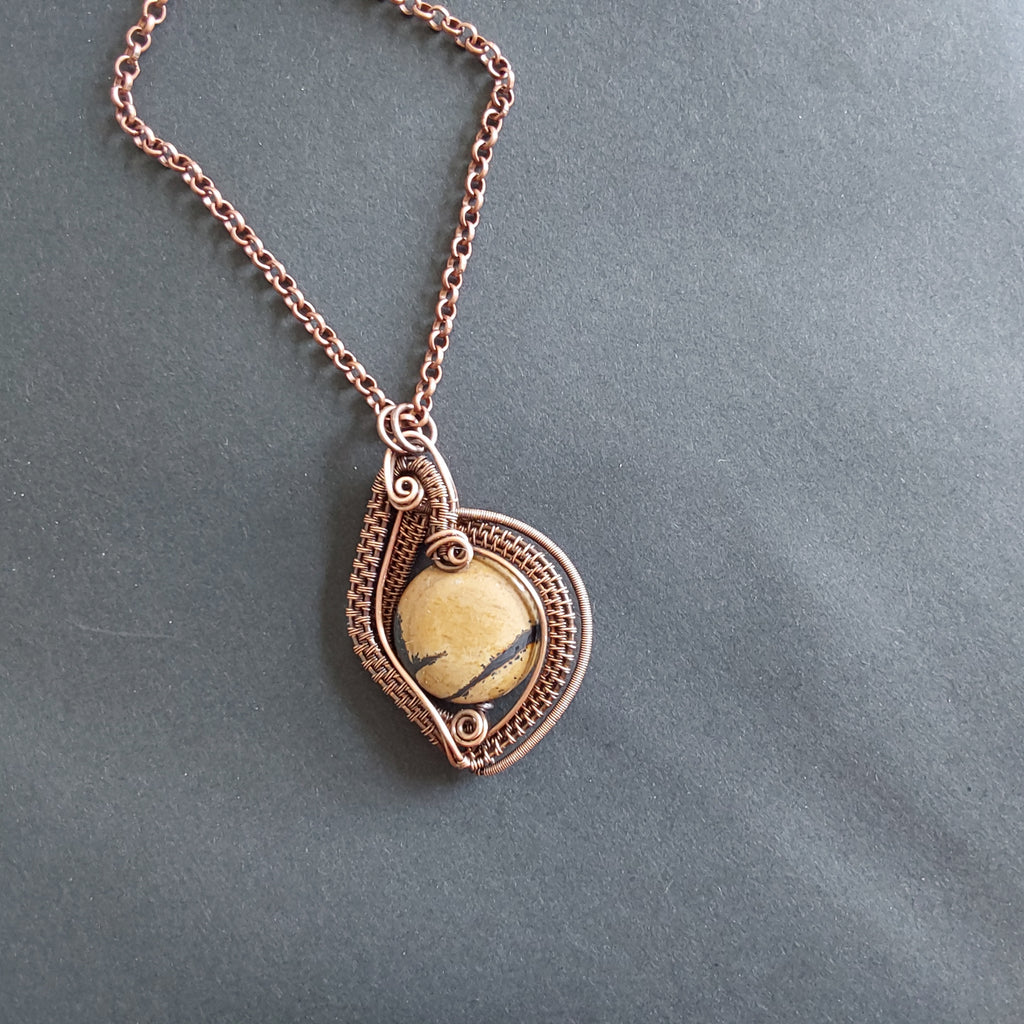 Cocoa Jasper pendant