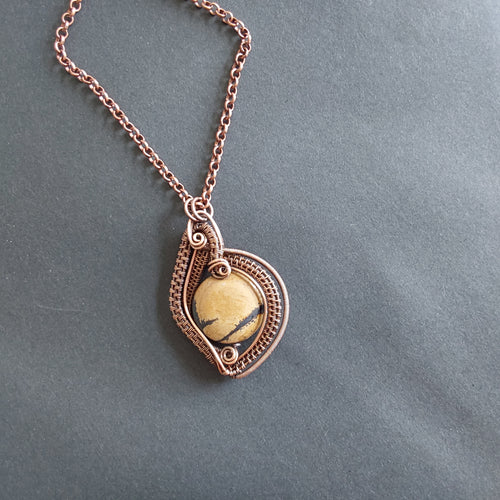 Cocoa Jasper pendant